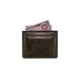 Zoozie Bags Cartera Unisex Verde en Piel Auténtica